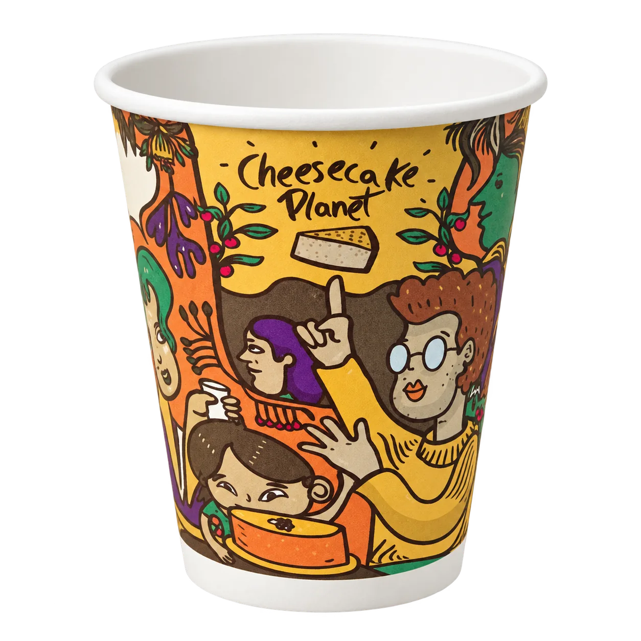 Envase personalizado para Cheesecake Planet