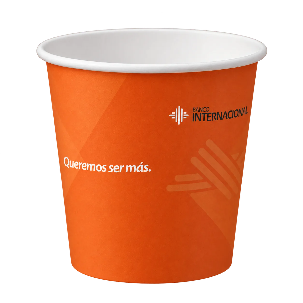 Envase personalizado para Banco Internacional
